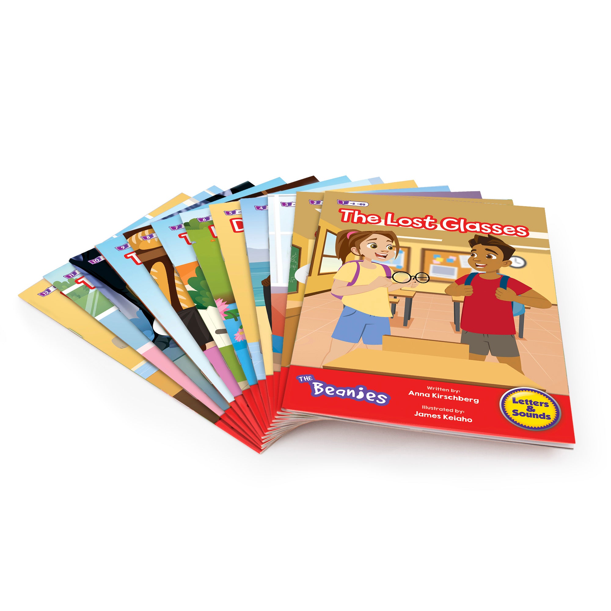 The Beanies HiLo Set 2 Decodable Readers - Spelling (Phase 6)