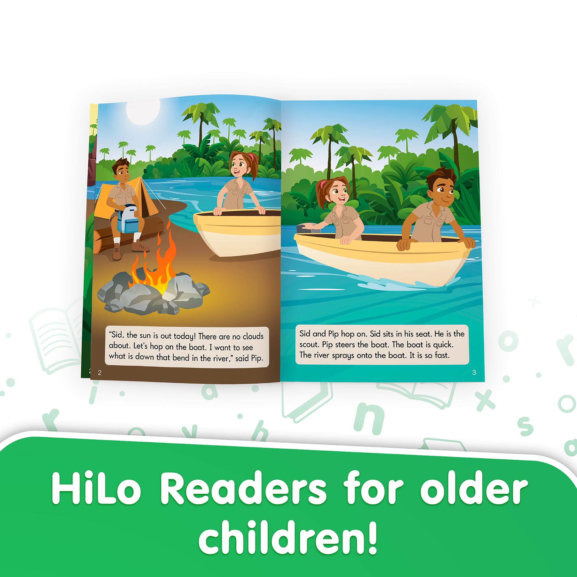 The Beanies HiLo Set 2 Decodable Readers - Library (Boxed set Phases 2-6)