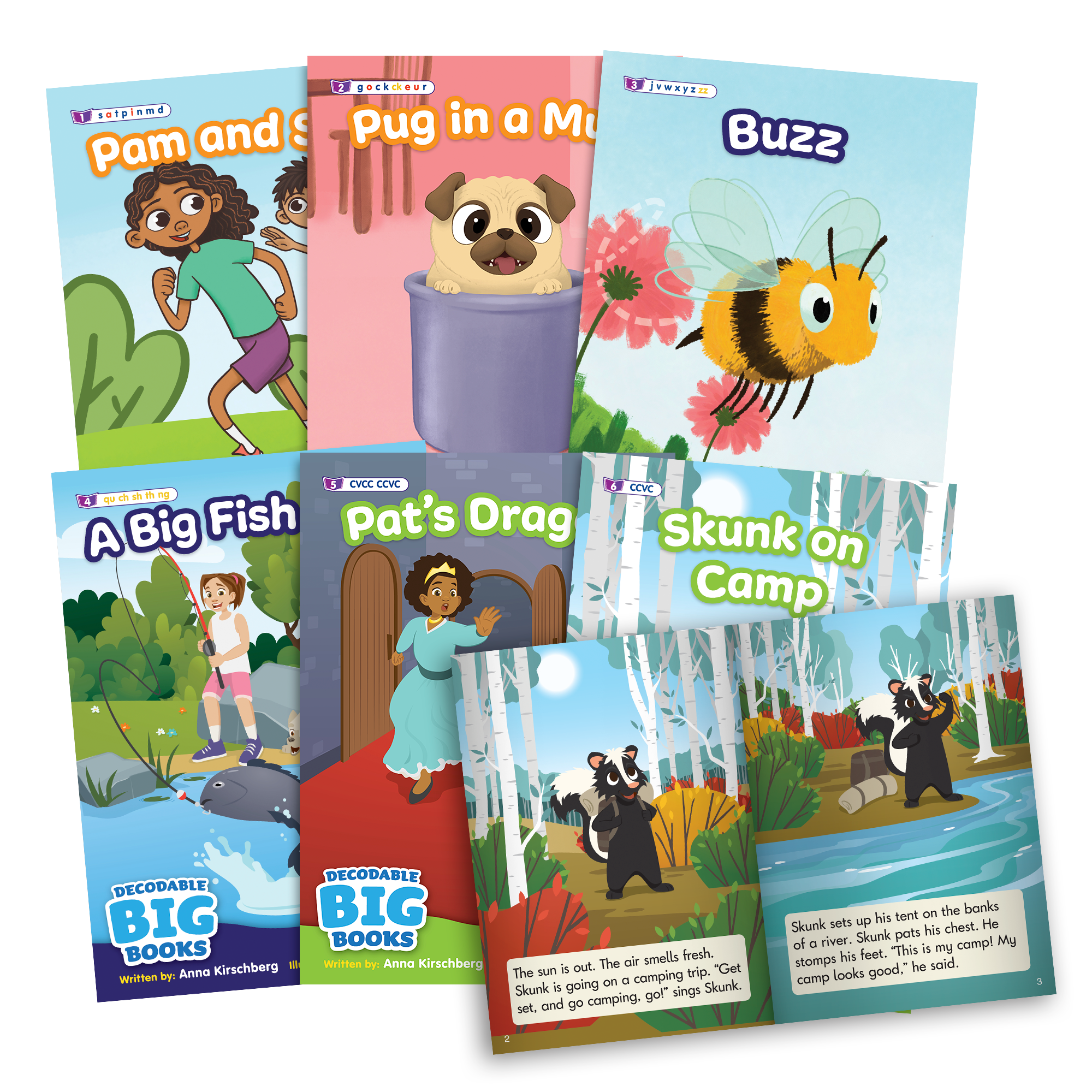 Decodable Big Books Fiction