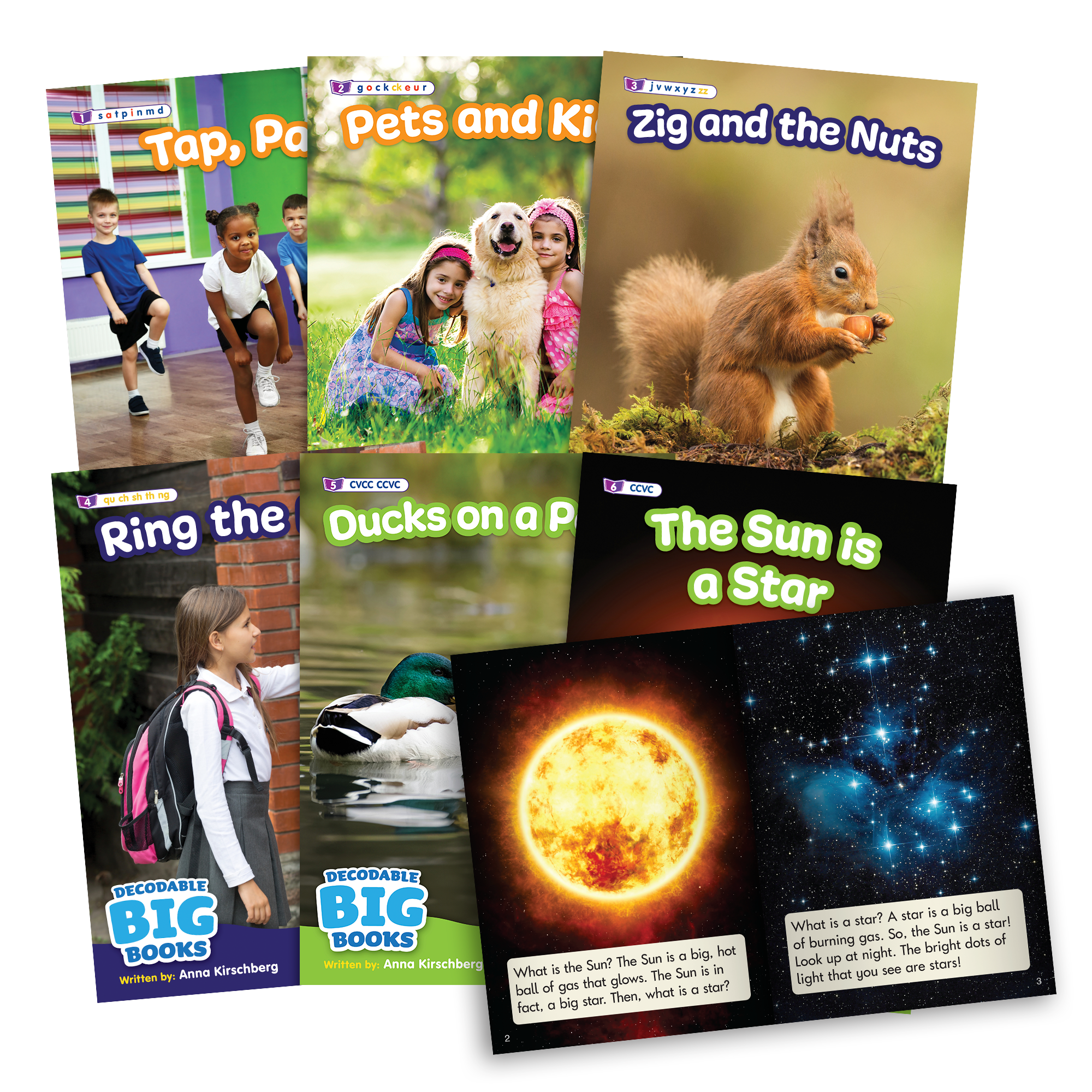 Decodable Big Books Non-Fiction