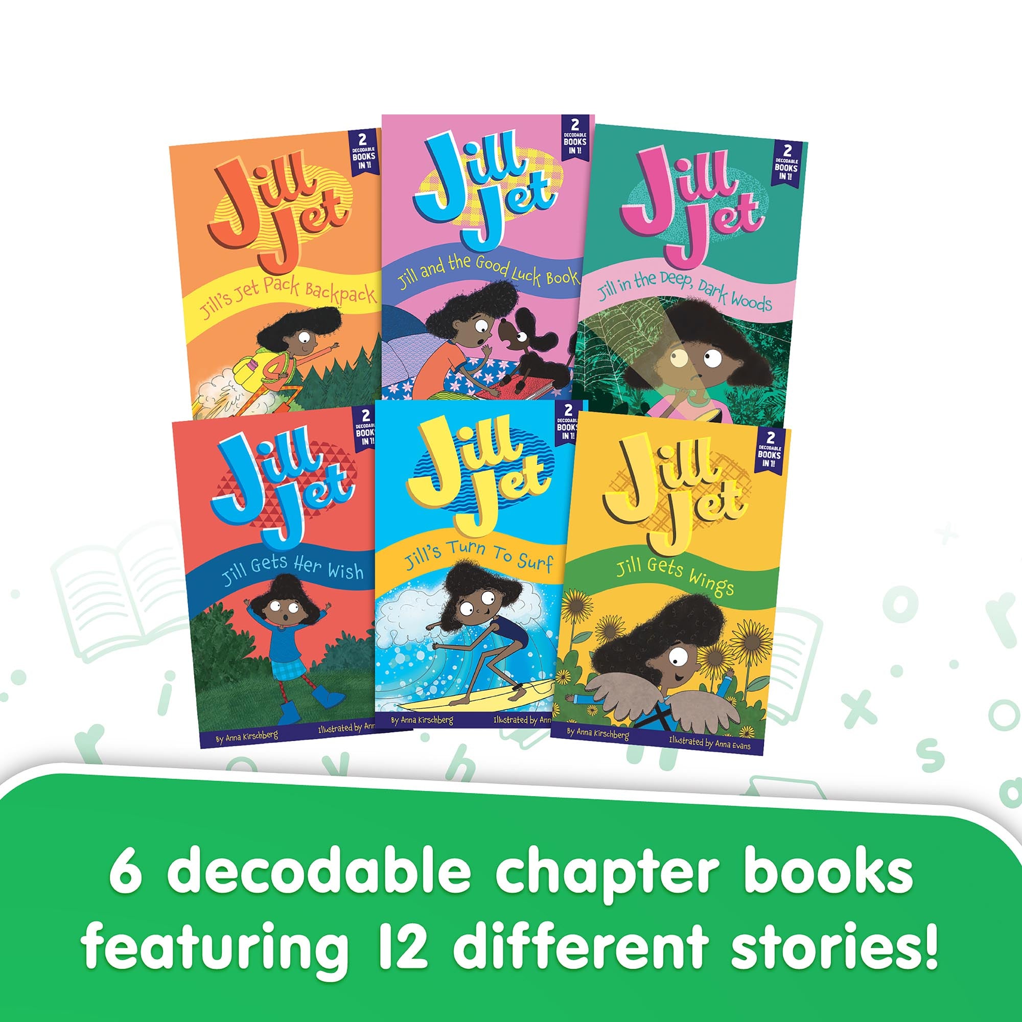 Jill Jet - Decodable Chapter Books - Box Set