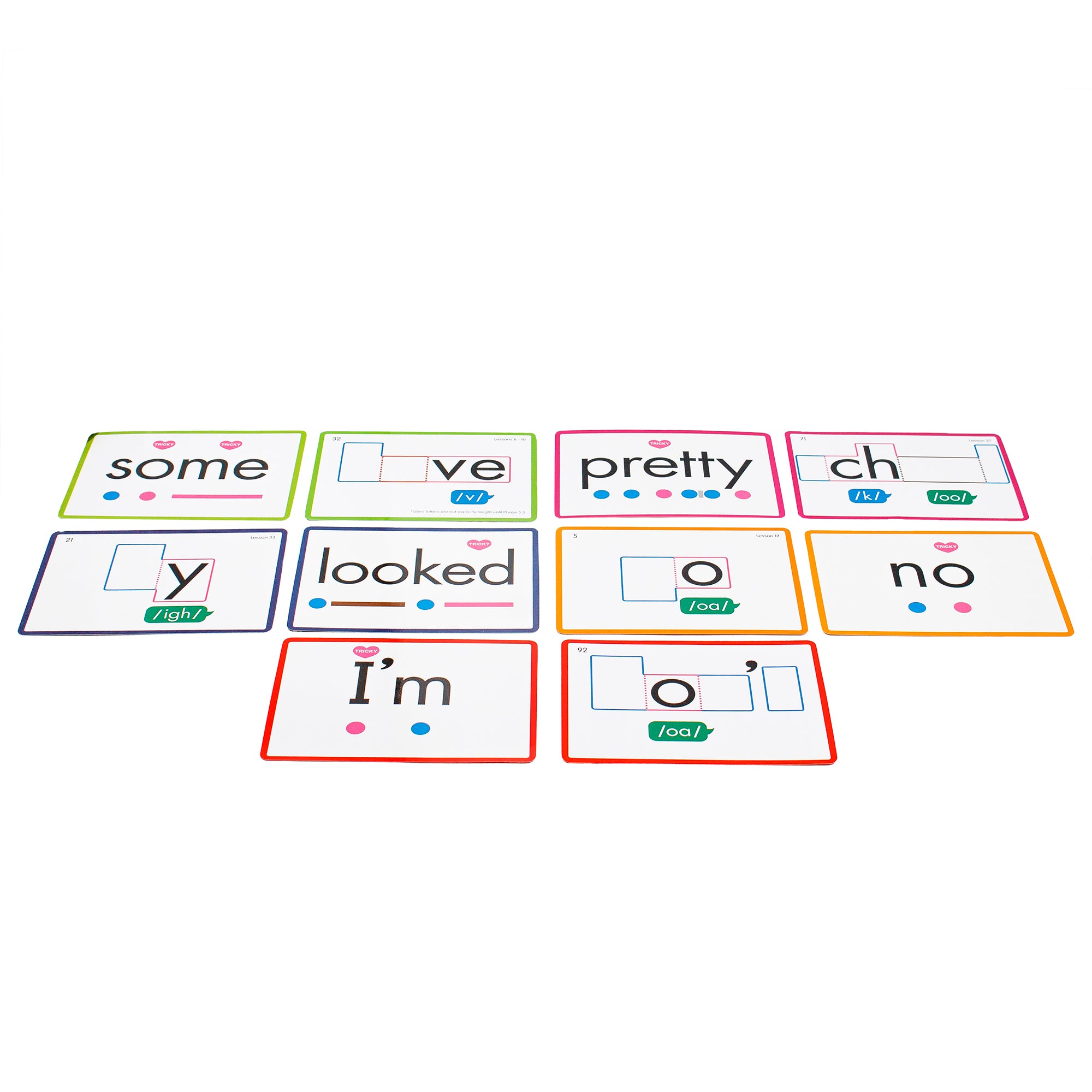 Heart Words (Common Exception Word Cards)