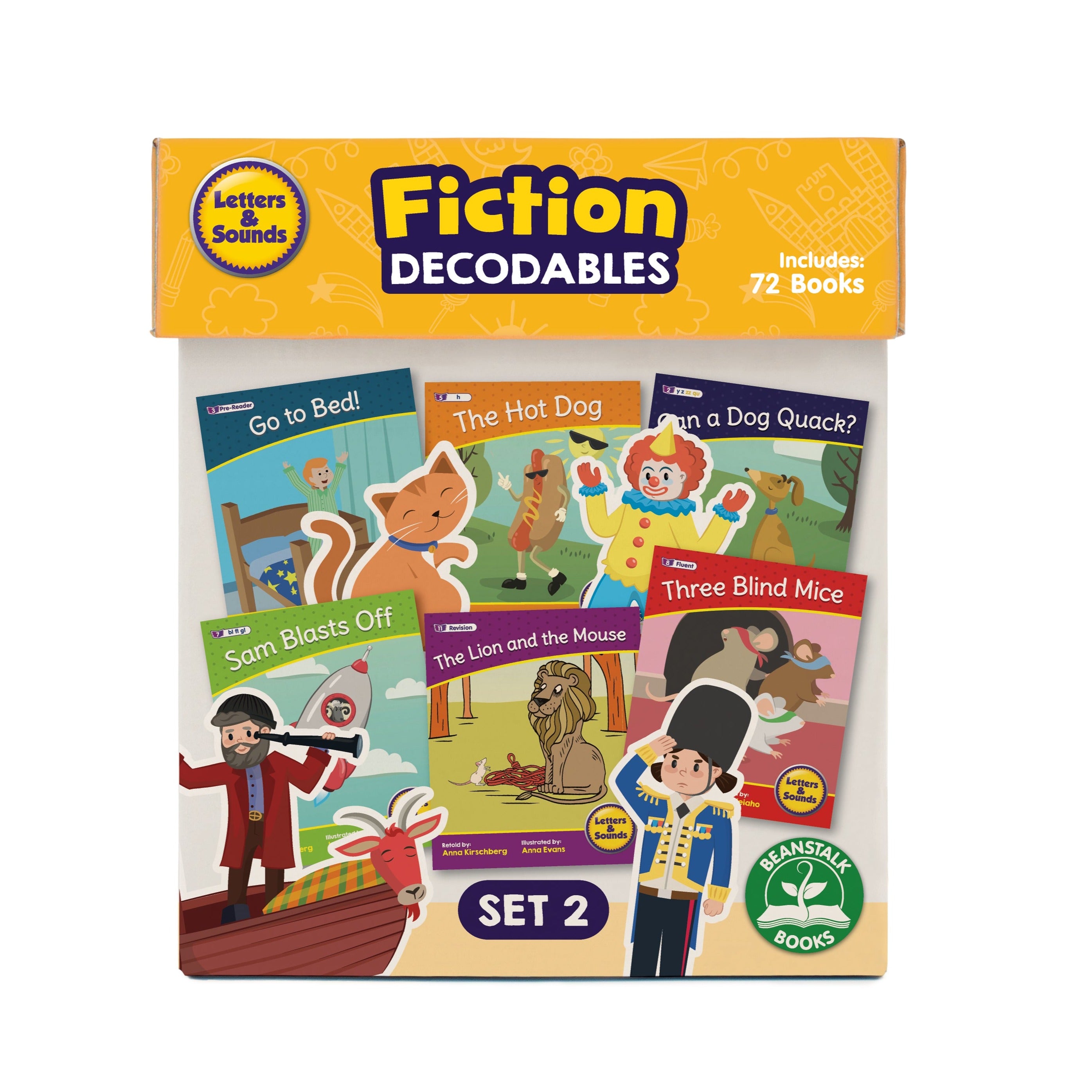 Letters & Sounds Set 2 Fiction Boxed Set