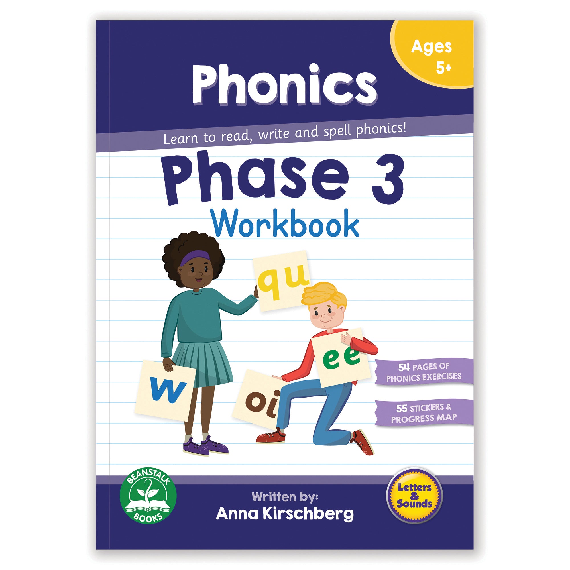 Letters and Sounds Phase 3 Phonics Single Kit
