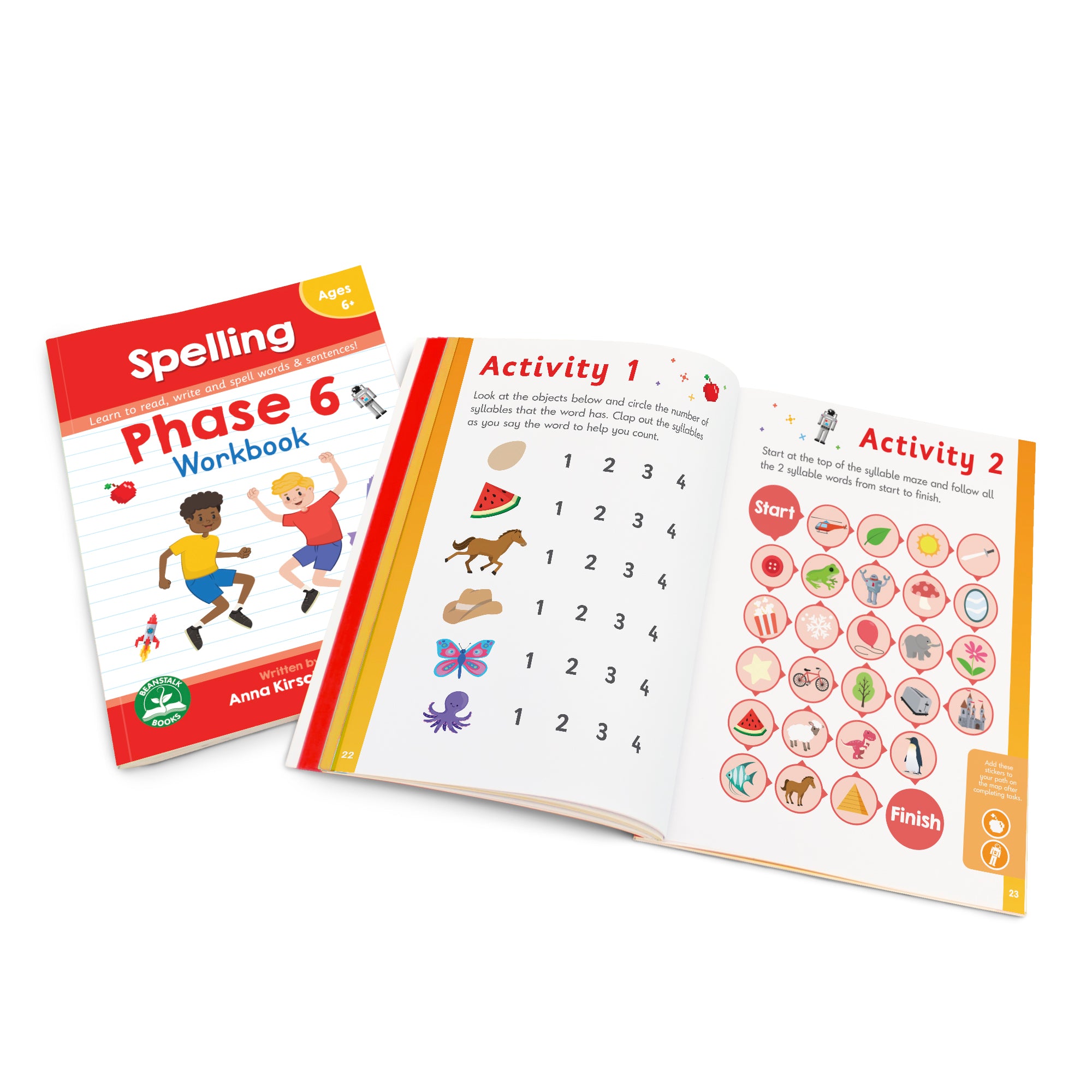 Phase 6 Spelling Workbook - 12 Pack