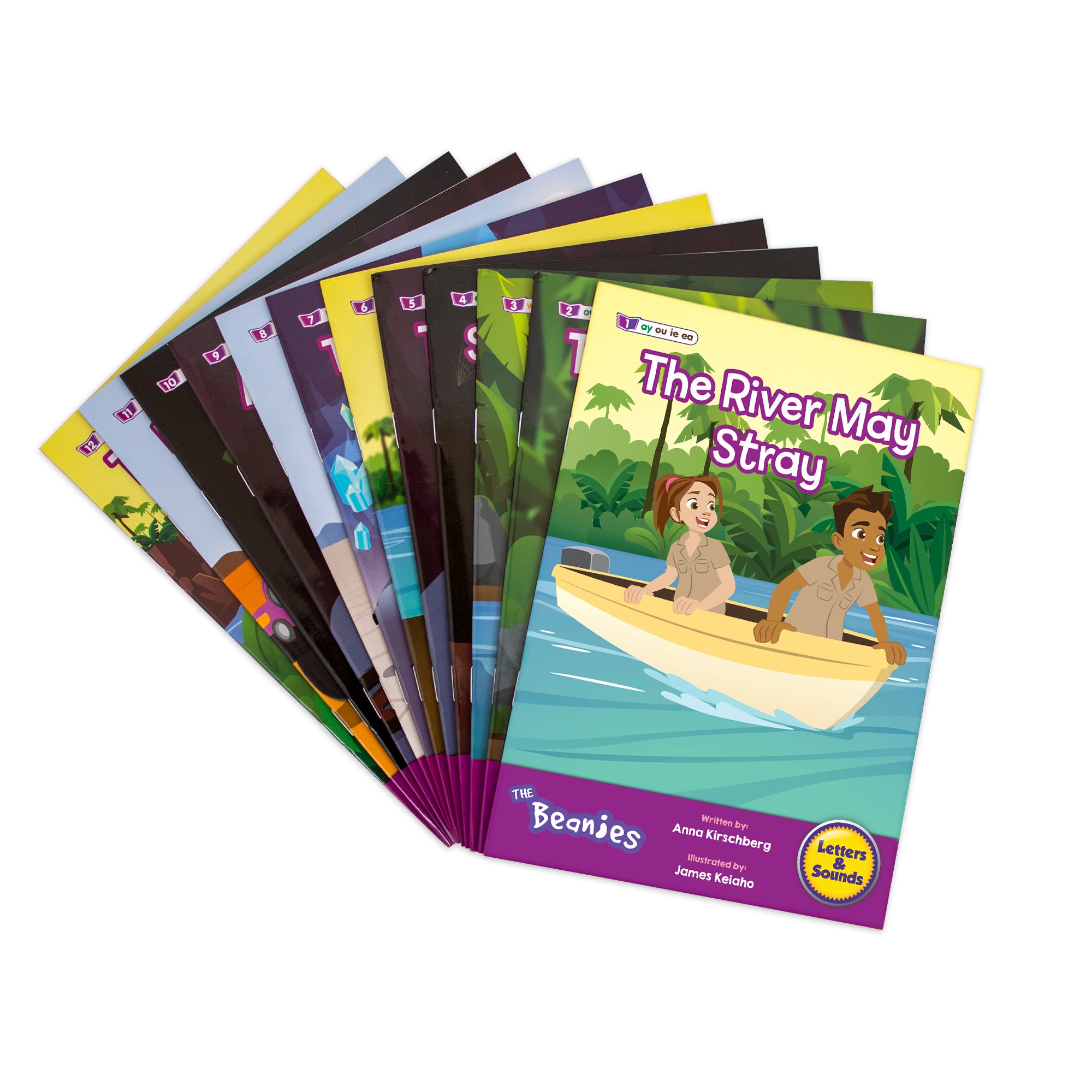 The Beanies - HiLo Set 1 Decodable Readers - Phase 5 - 6 pack