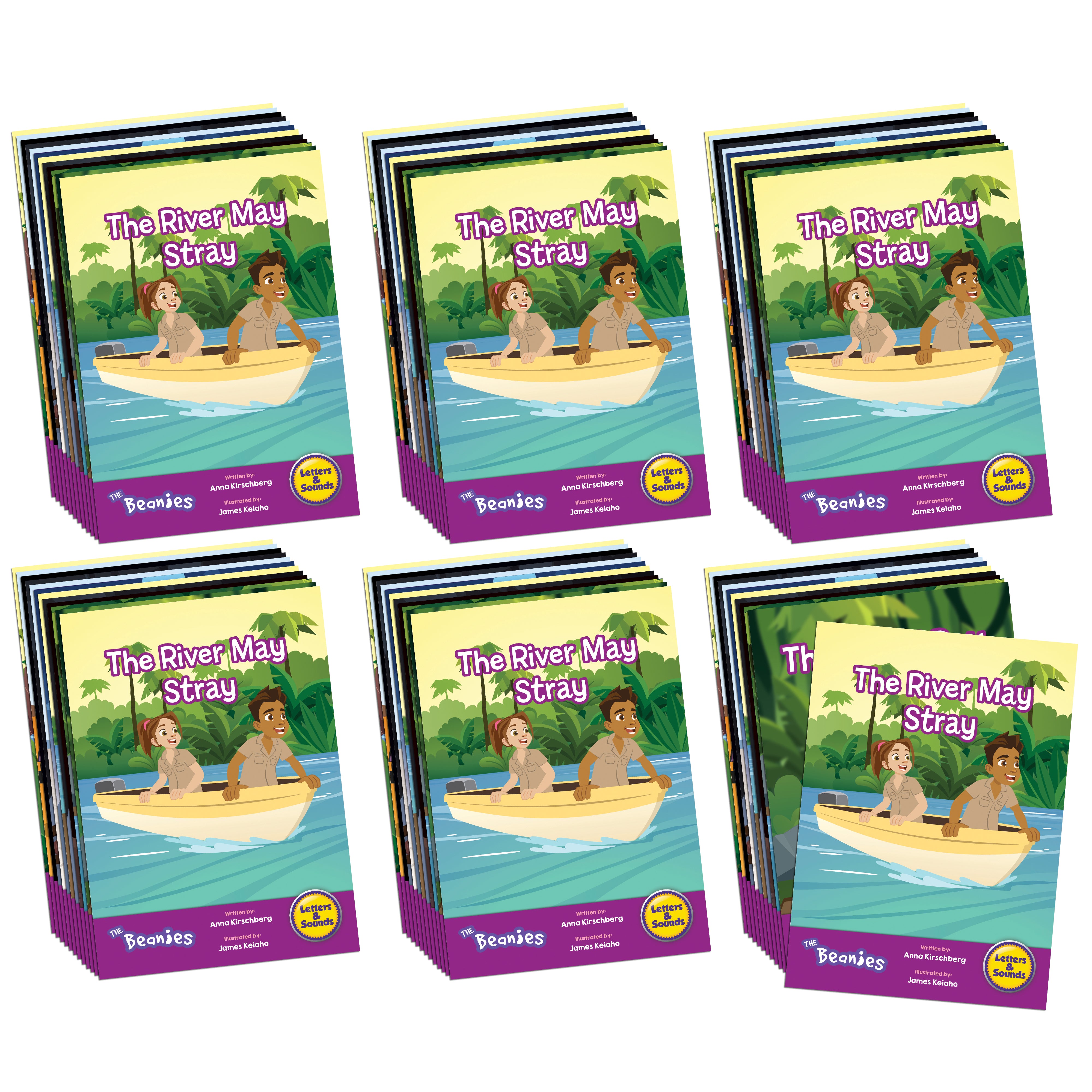 The Beanies HiLo Set 1 Decodable Readers - Vowel Sounds (Phase 5) - 6 pack