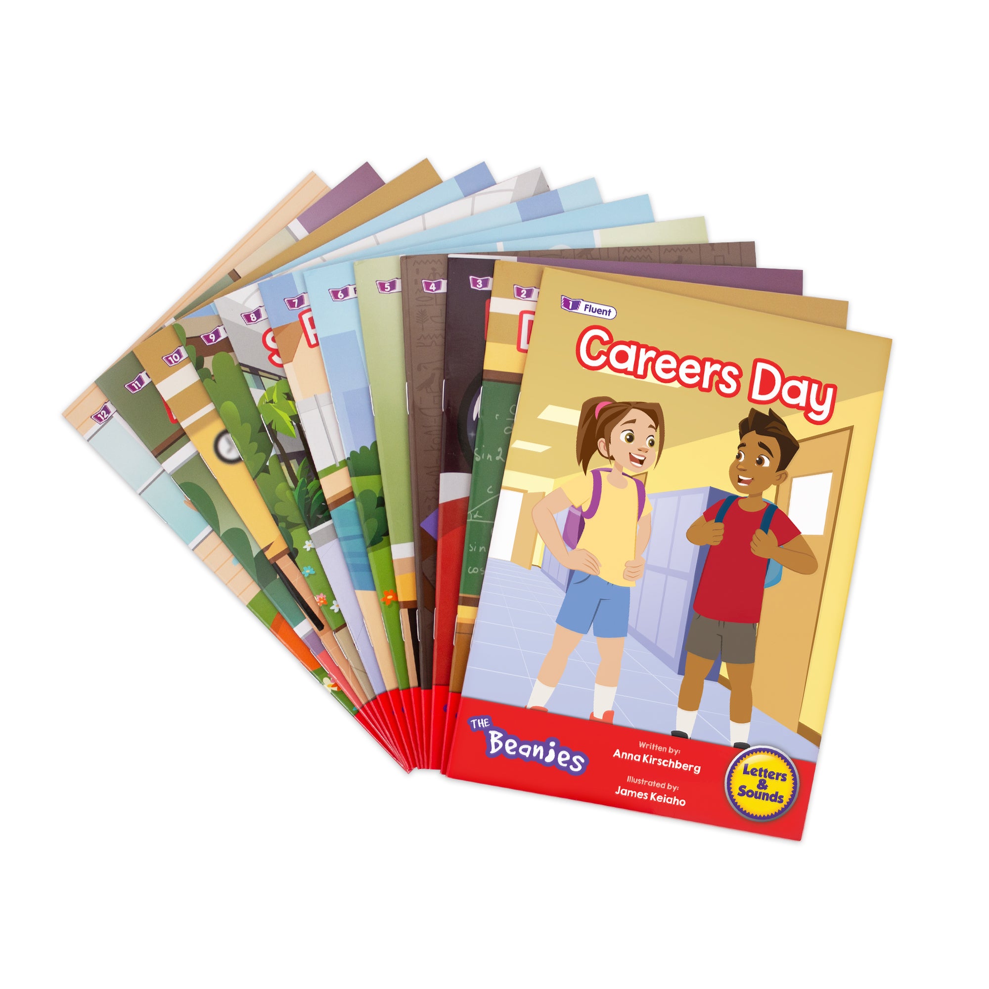 The Beanies - HiLo Set 1 Decodable Readers - Phase 6 - 6 pack