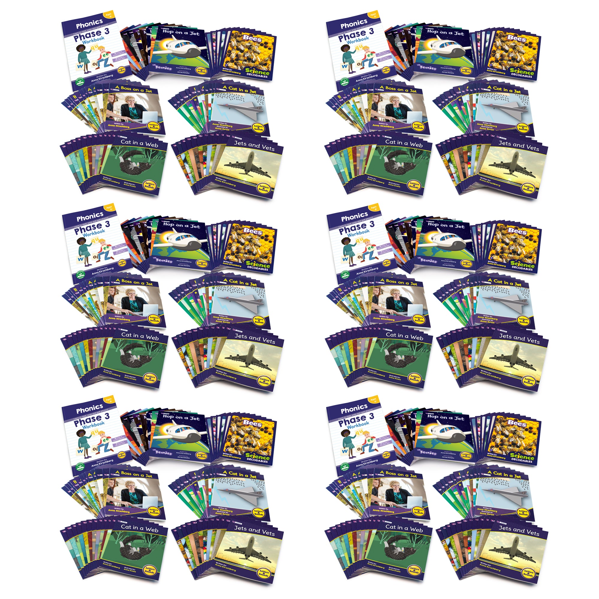 Letters and Sounds Phase 3 Phonics Classroom Kit