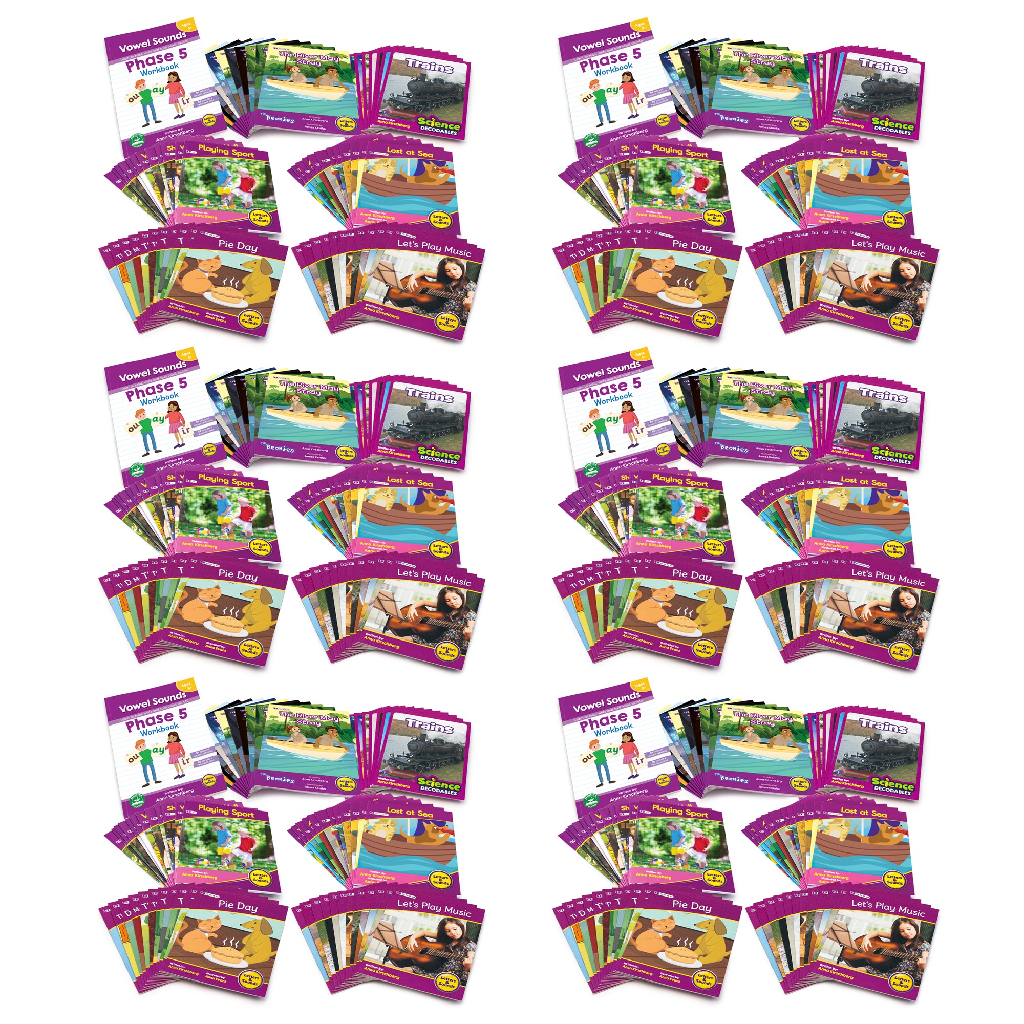 Letters and Sounds Phase 5 Vowel Sounds Classroom Kit