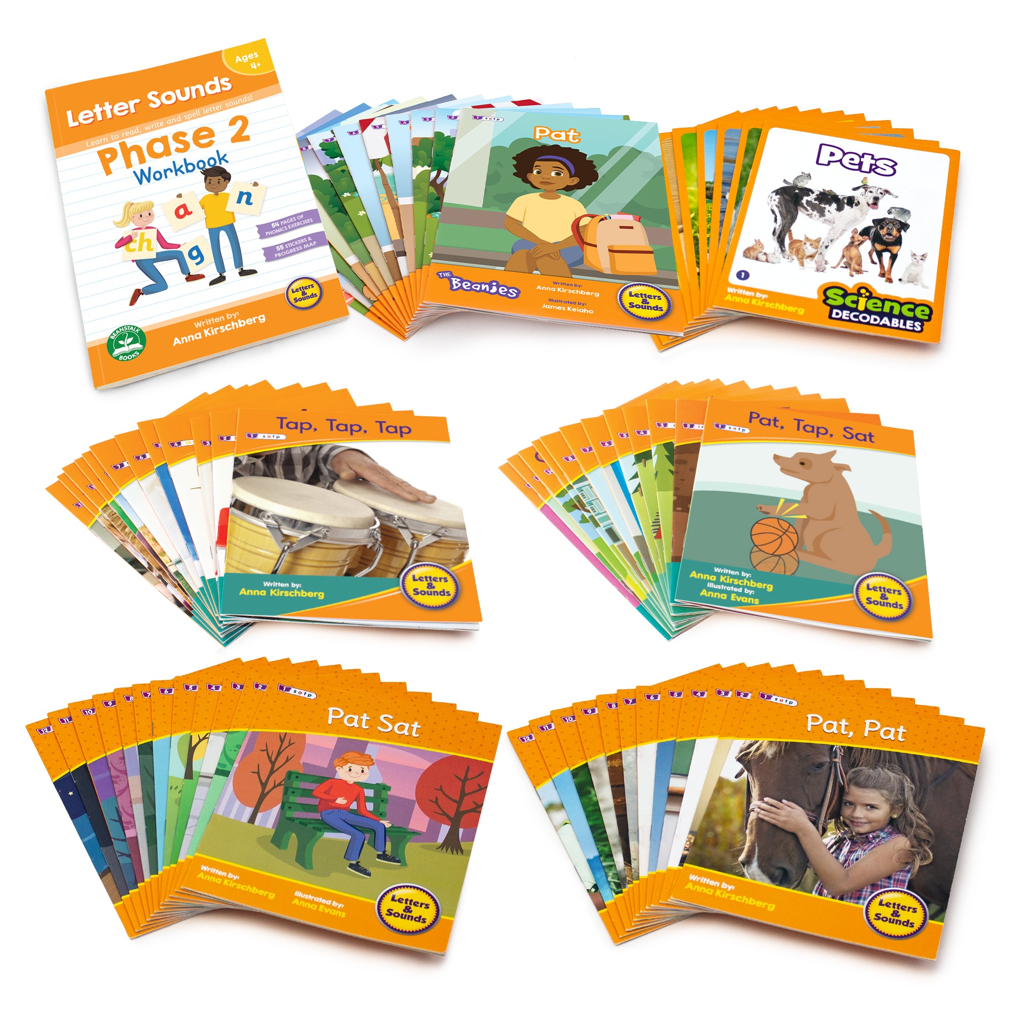 Letters and Sounds Phase 2 Letter Sounds Single Kit