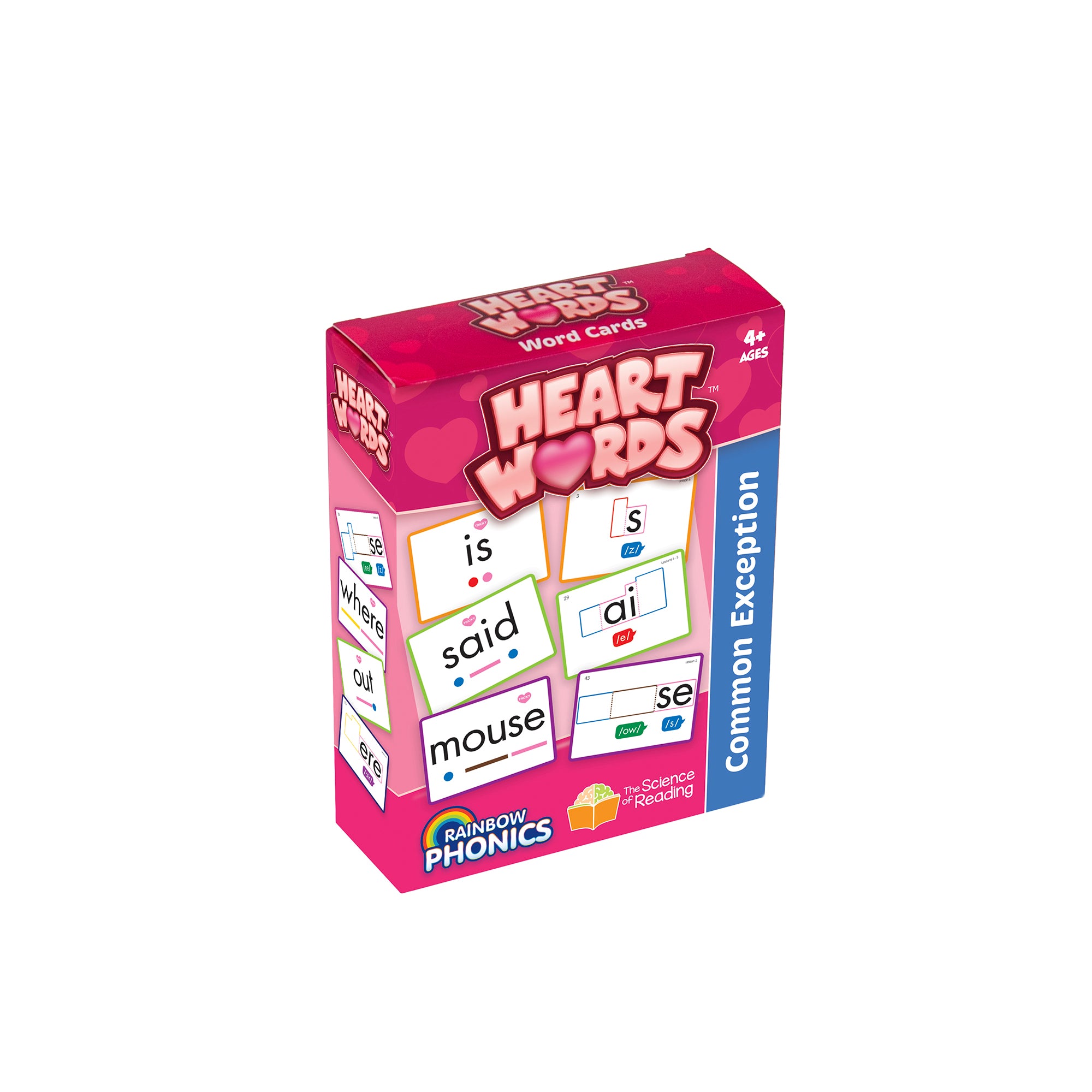 Heart Words (Common Exception Word Cards)