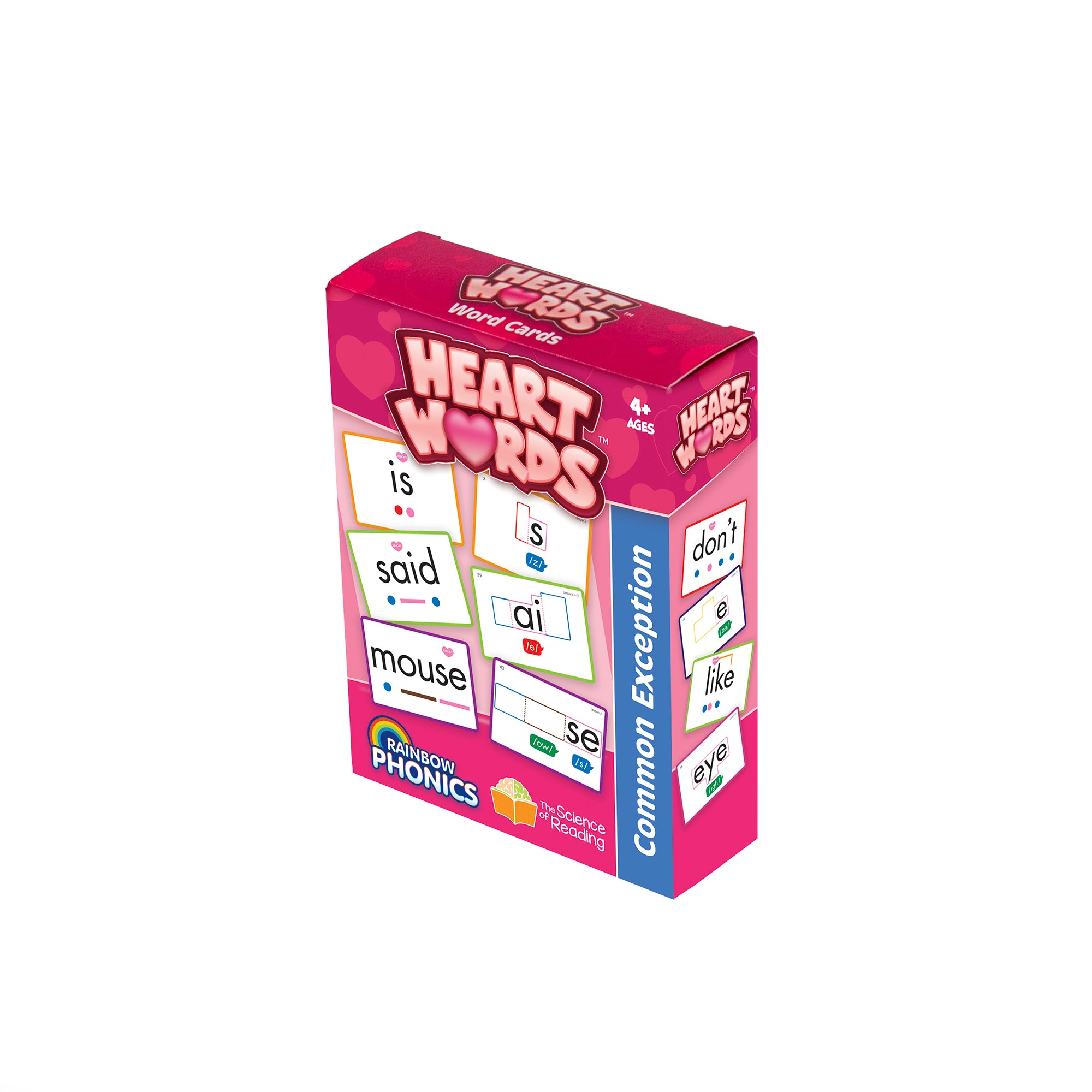 Heart Words (Common Exception Word Cards)