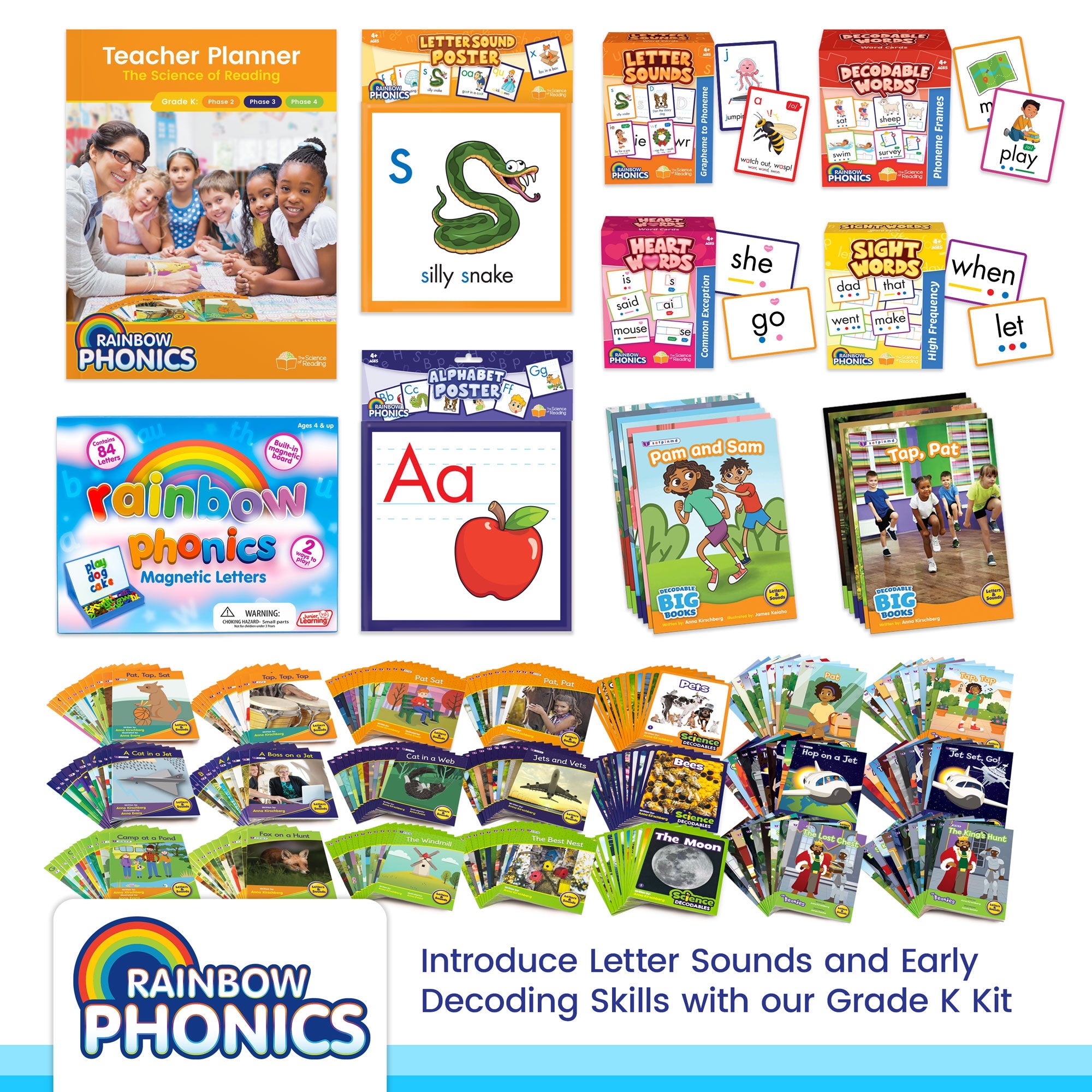 Rainbow Phonics Single Kit K