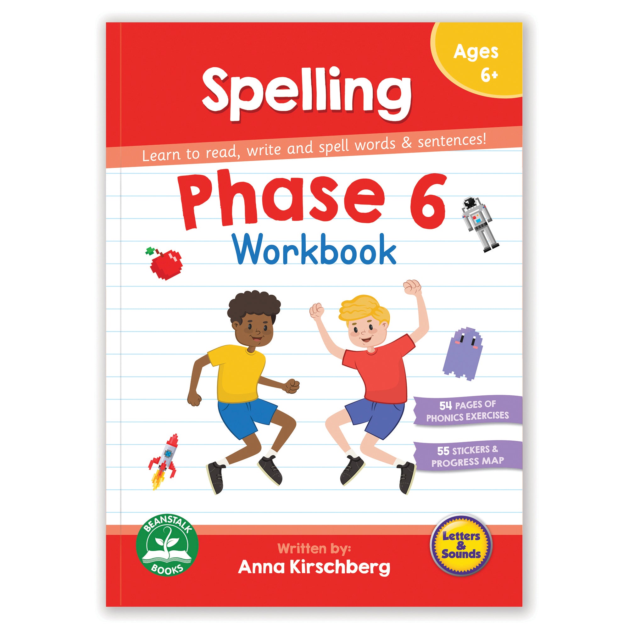 Letters and Sounds Phase 6 Spelling Single Kit