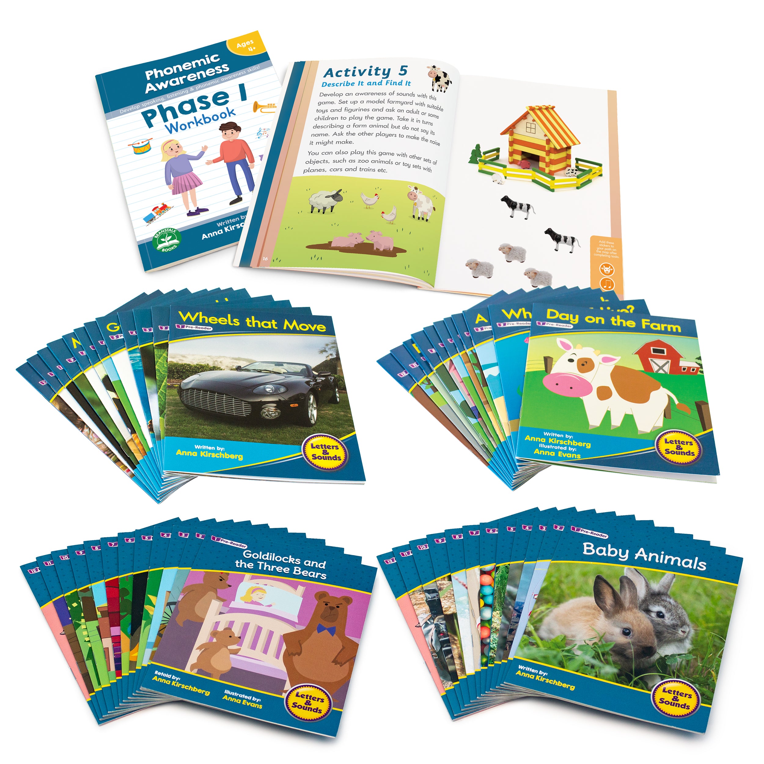 Letters and Sounds Phase 1 Phonemic Awareness Single Kit